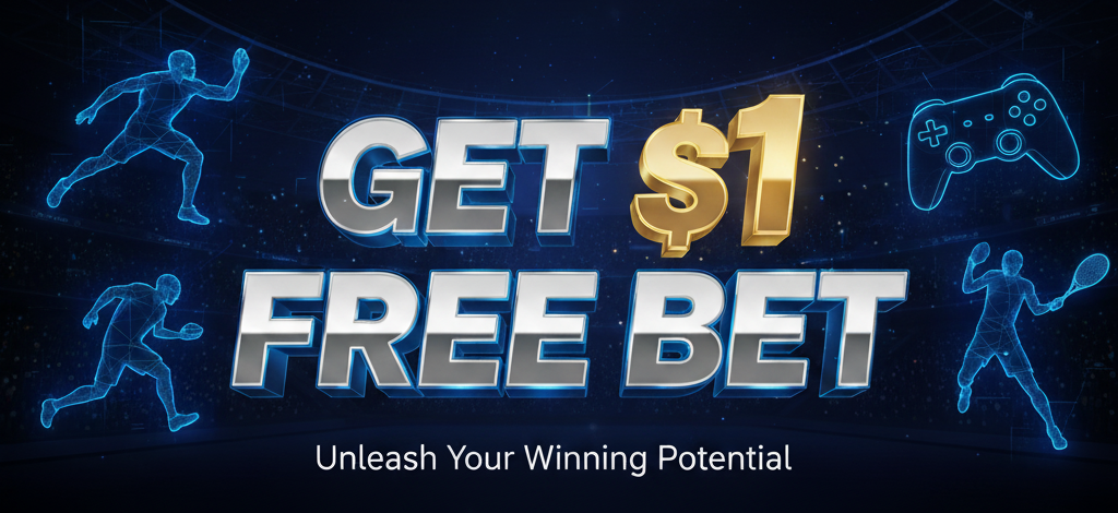 Get \$1 Free Bet